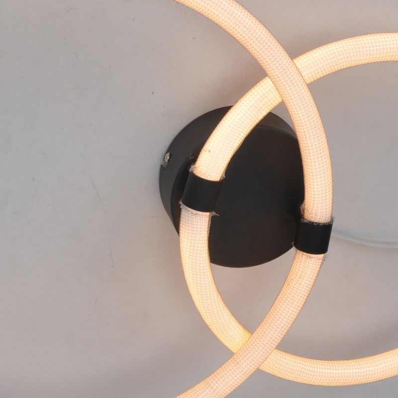 Plafonnier LED avec tube acrylique sans ombre